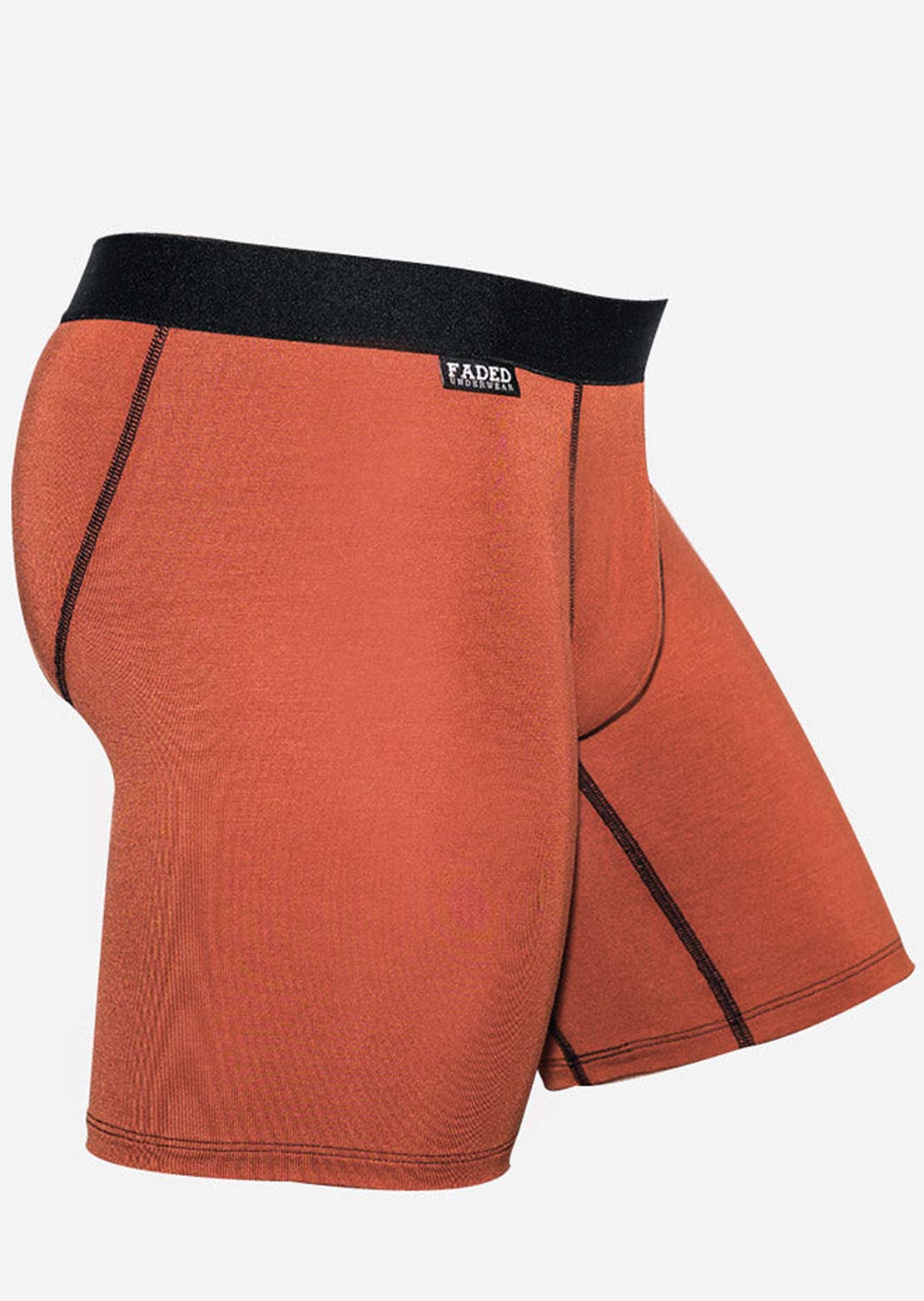 Faded Men&#39;s Boxer Terracotta