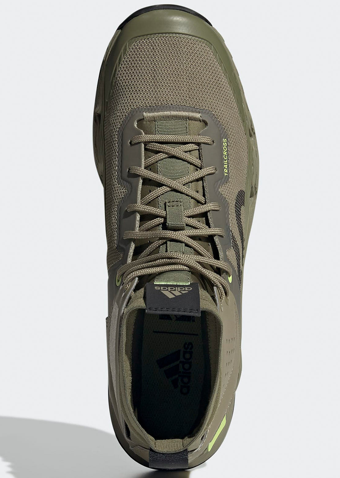 Five Ten Men&#39;s 5.10 Trailcross Mid Pro Mountain Bike Shoes Orbit Green/Core Black/Pulse Lime
