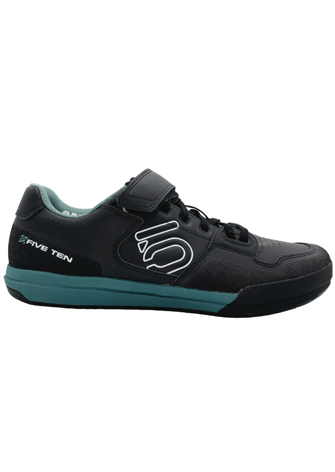 Five Ten Women's Hellcat Mountain Bike Shoes Black/White/Hazy Emerald
