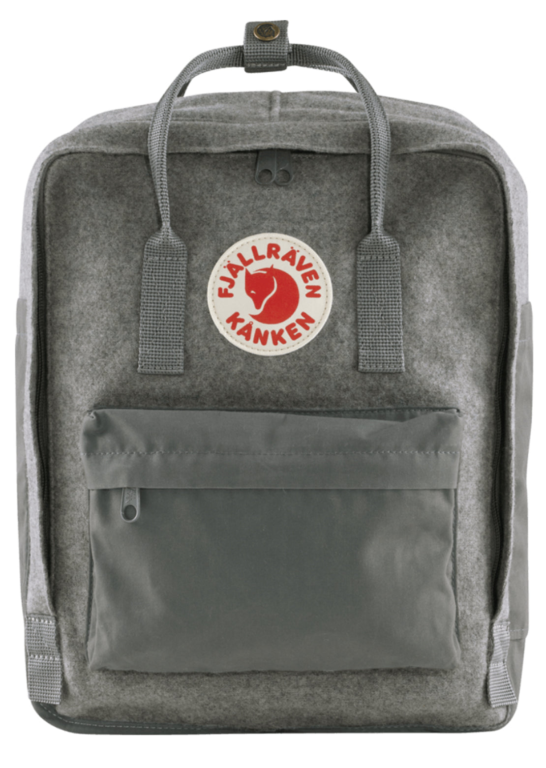 Fjallraven Kanken Re-Wool Backpack Granite Grey