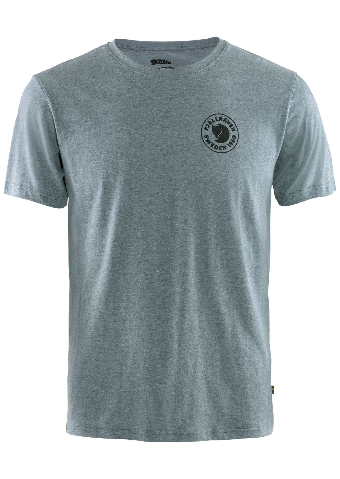 Fjallraven Men&#39;s 1960 Logo T-Shirt Uncle Blue Melange F87313