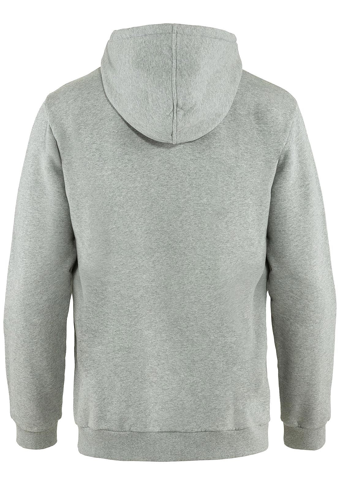 Fjallraven Men's Logo Hood Grey Melange
