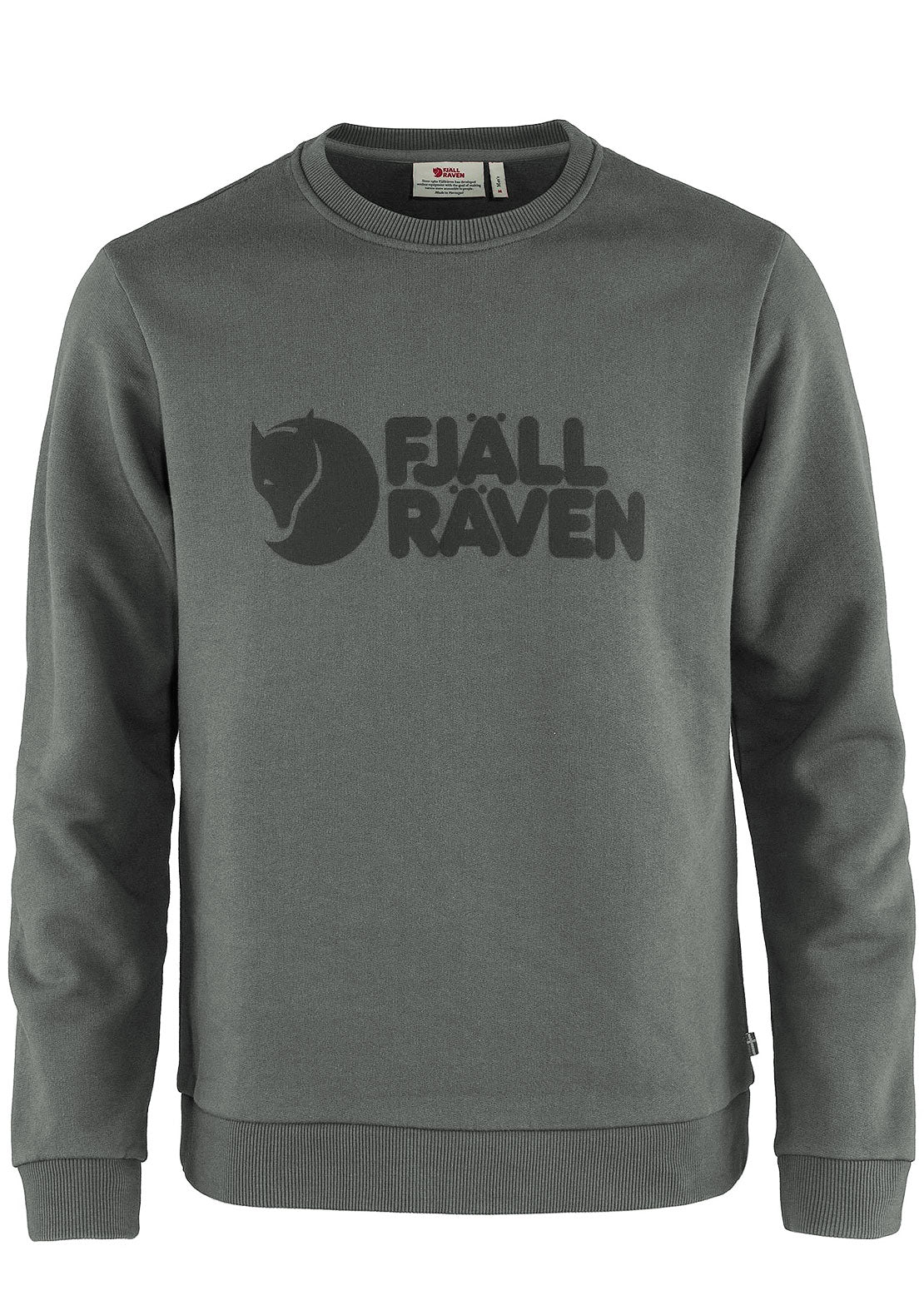 Fjallraven Men's Logo Sweater Flint Grey