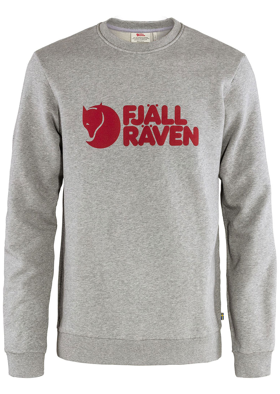 Fjallraven Men's Logo Sweater Flint Grey