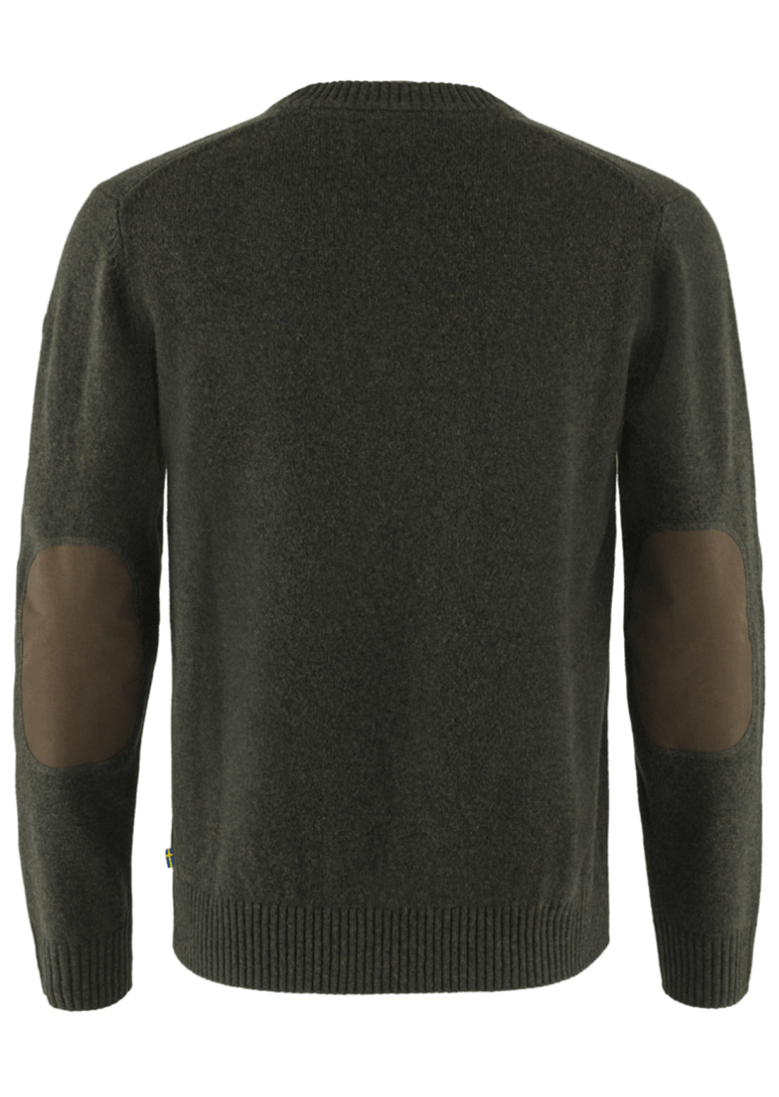 Fjallraven Men&#39;s Ovik Round-Neck Sweater Dark Olive