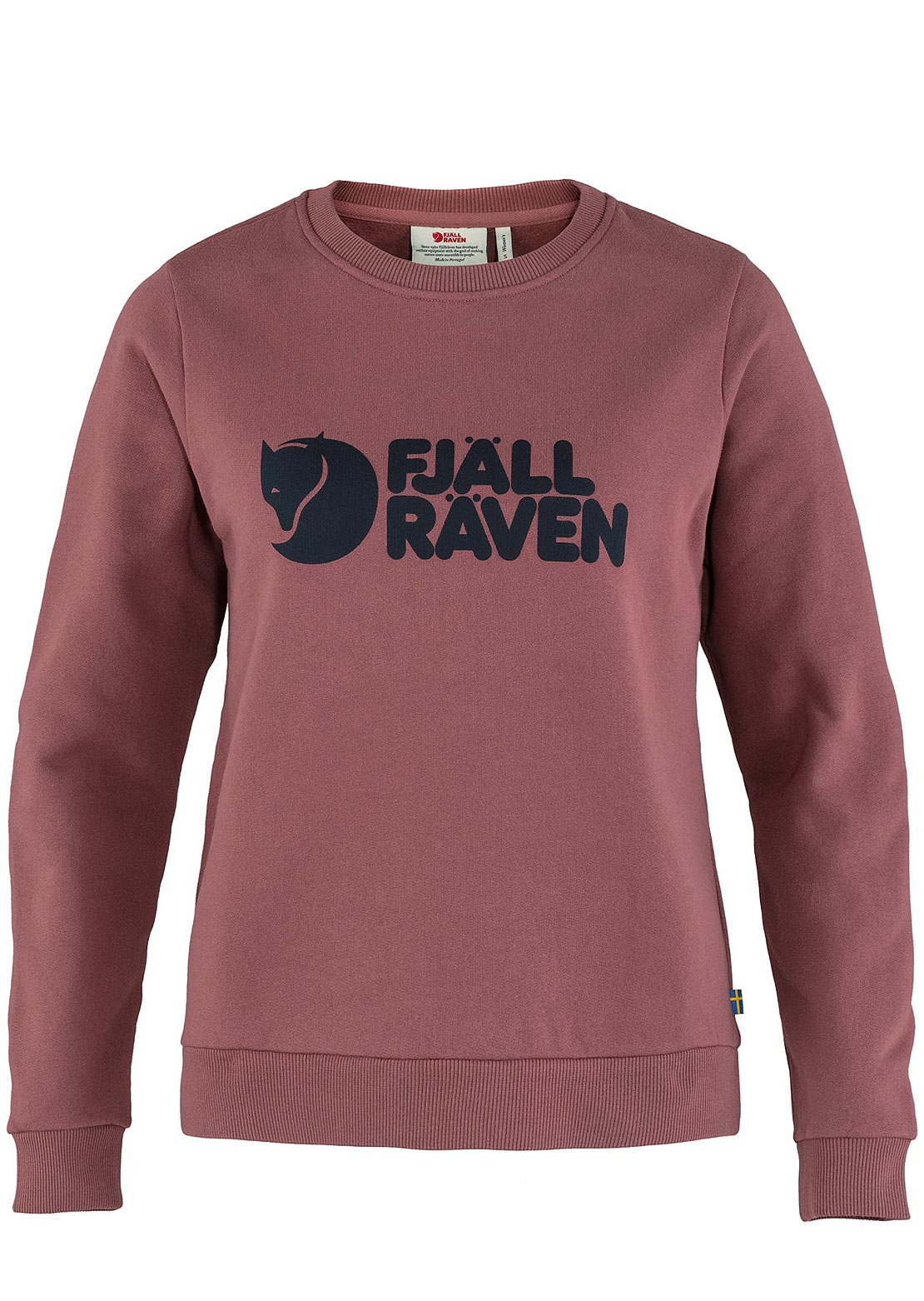 Fjallraven Women's Logo Sweater Mesa Purple