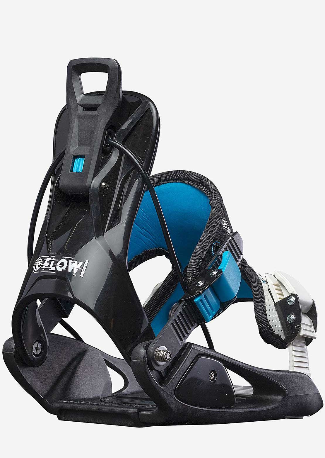Flow Junior Micron Snowboard Bindings Black