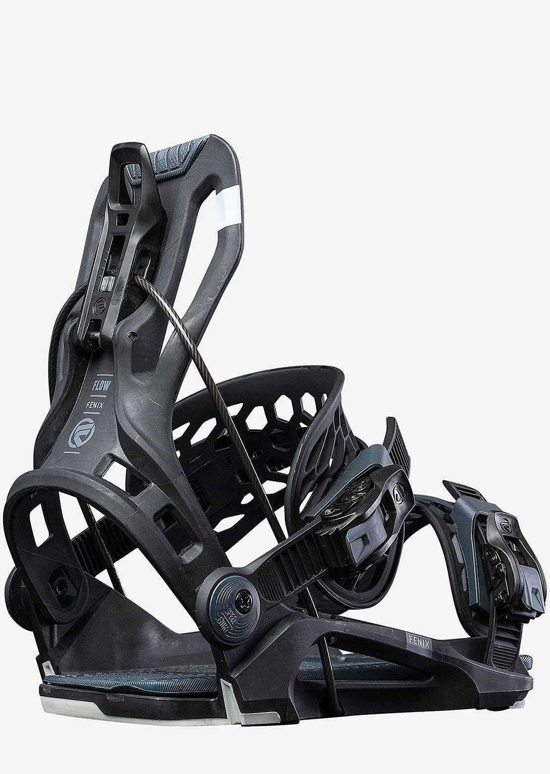 Flow Men&#39;s Fenix Snowboard Bindings Black