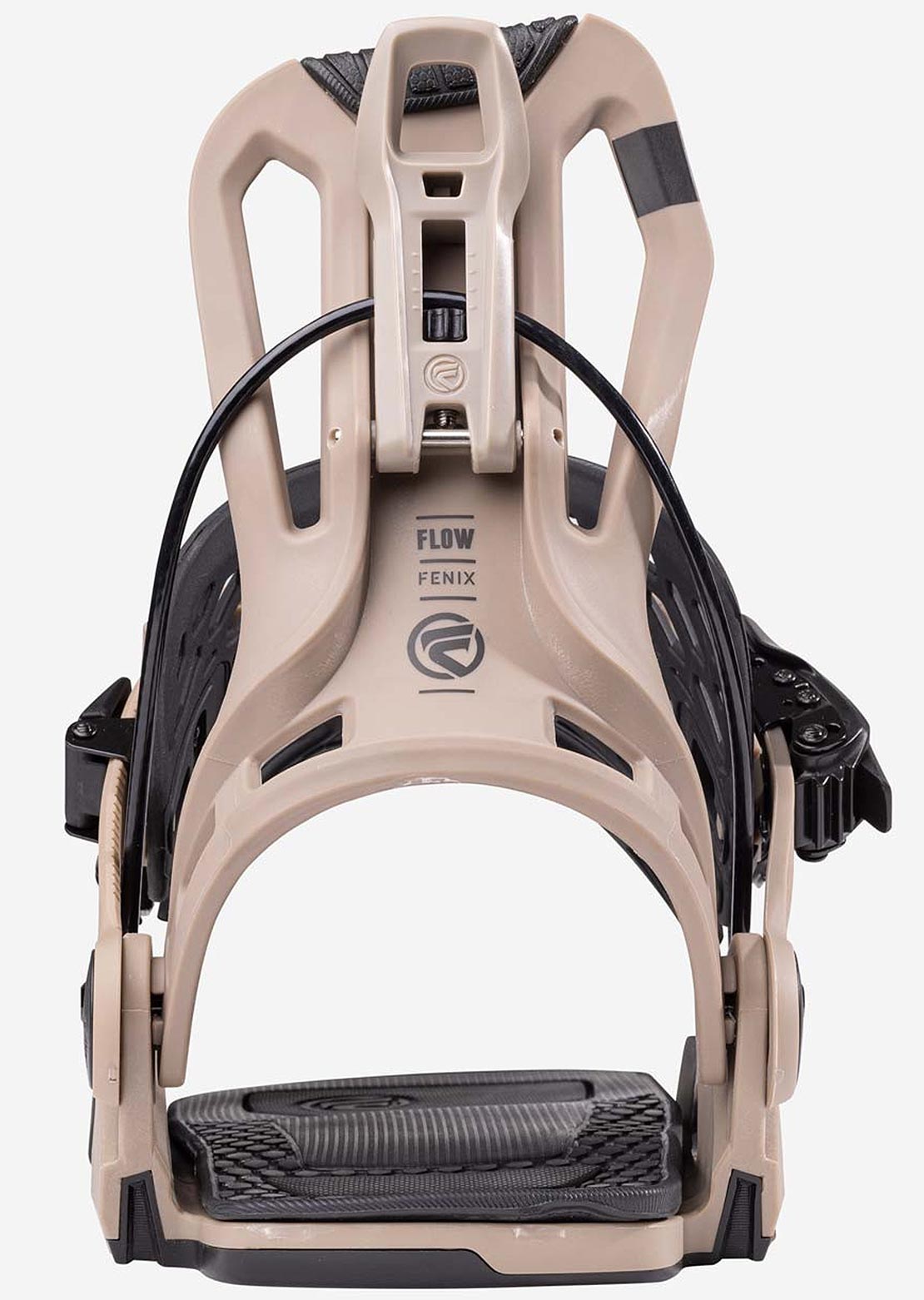 Flow Men&#39;s Fenix Snowboard Bindings Blacksand