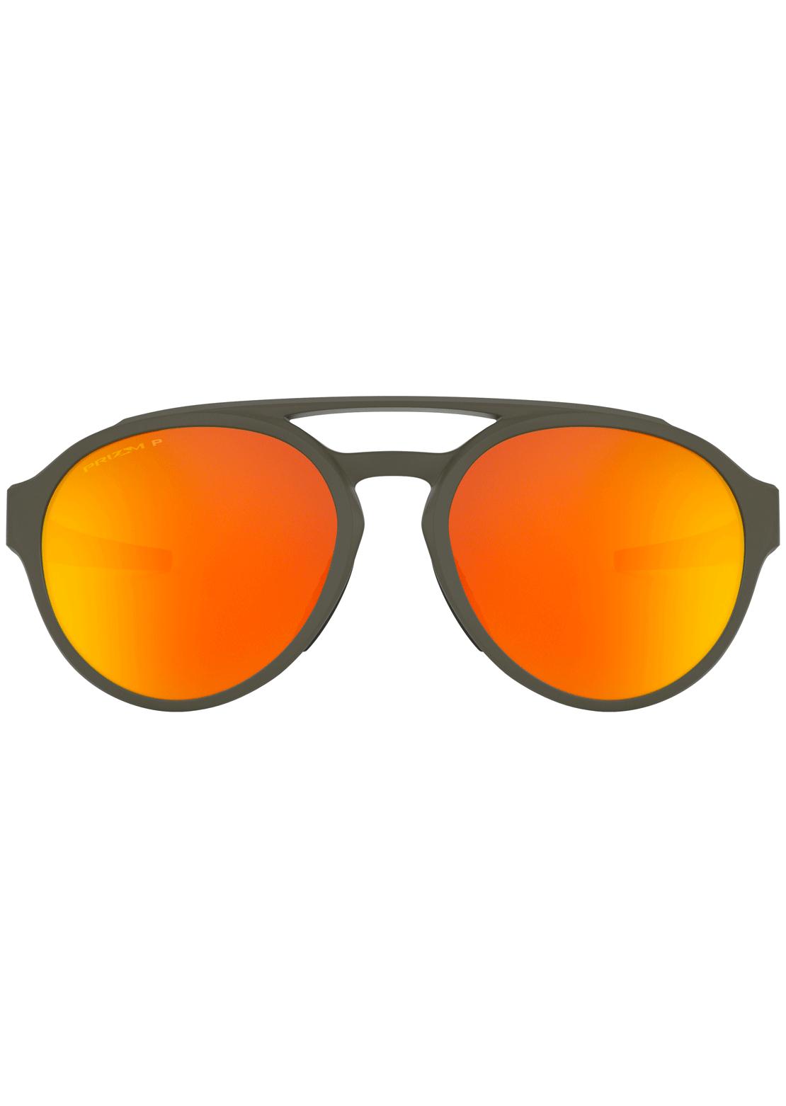 Oakley Men’s Forager Polarized Sunglasses Matte Olive/Prizm Ruby Polarized