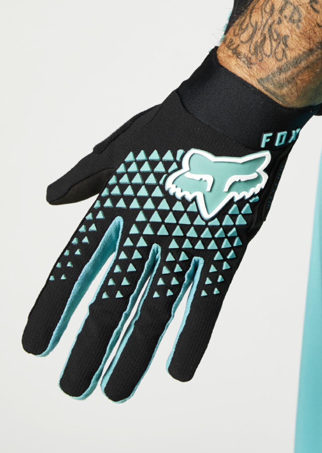 Fox Defend Mountain Bike Gloves Teal