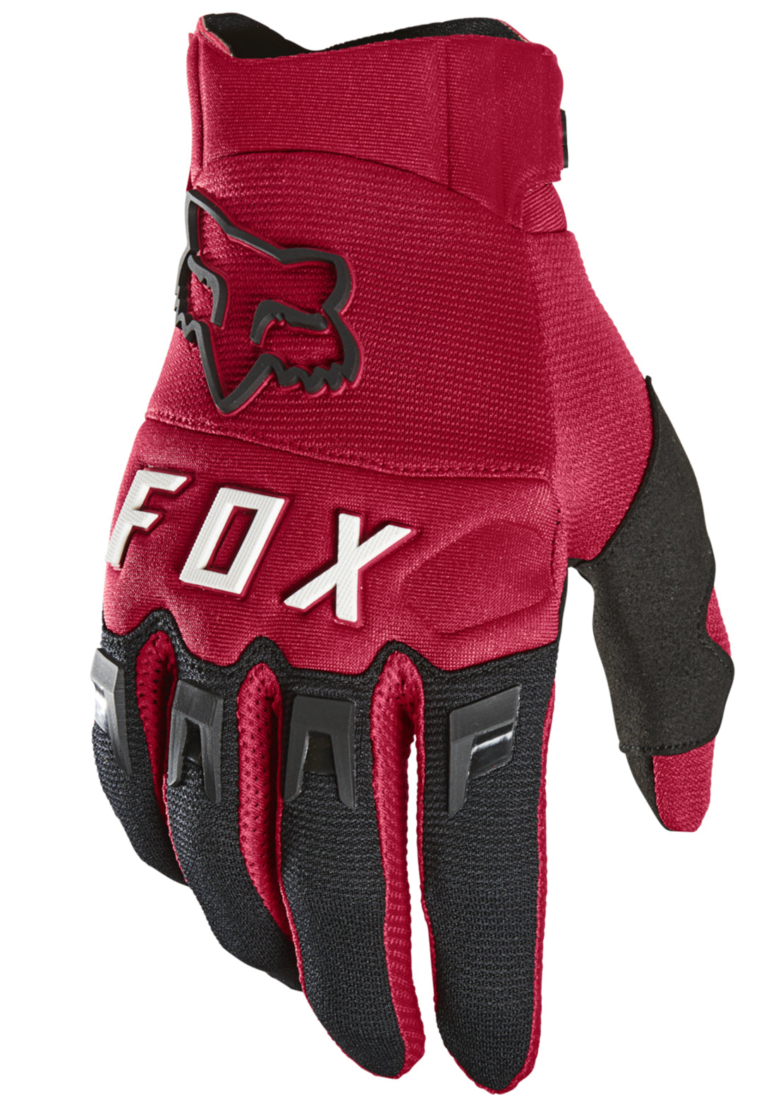 Fox Dirtpaw Mountain Bike Gloves Flame Red