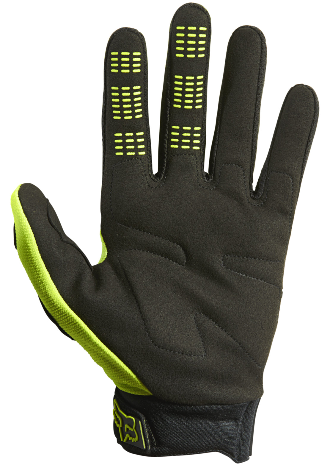 Fox Dirtpaw Mountain Bike Gloves Flo Yellow