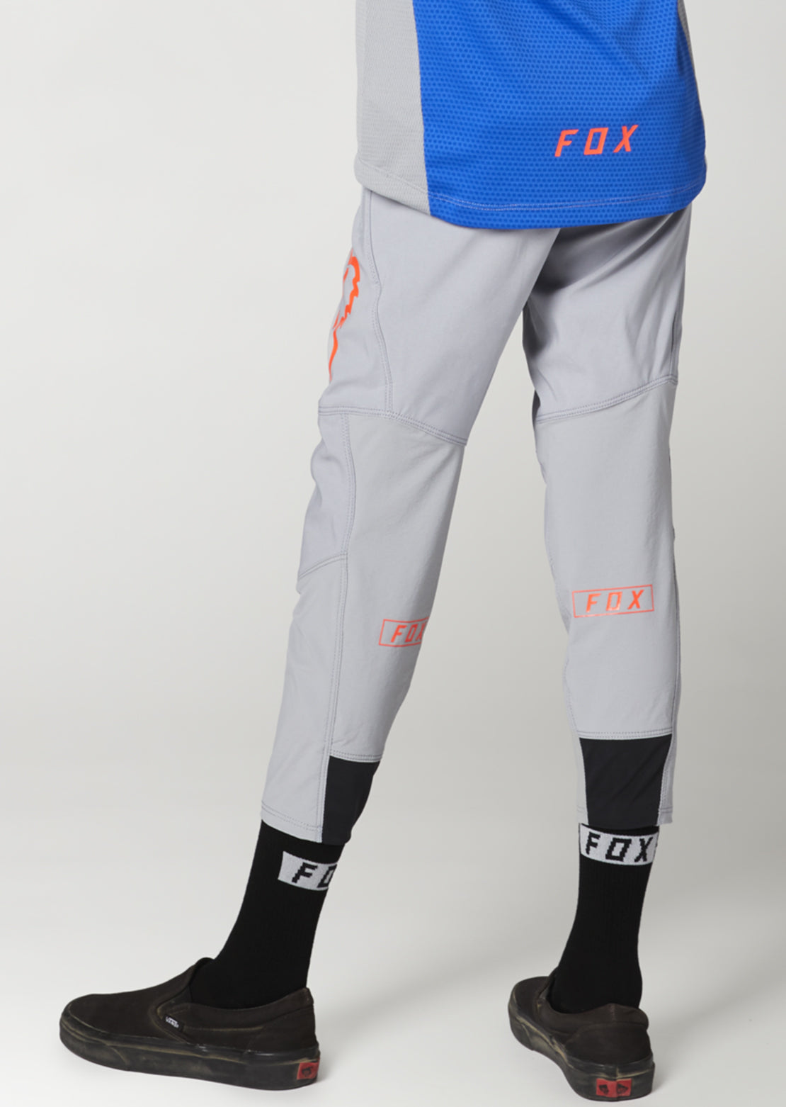 Fox Junior Defend Mountain Bike Pants Steel Grey