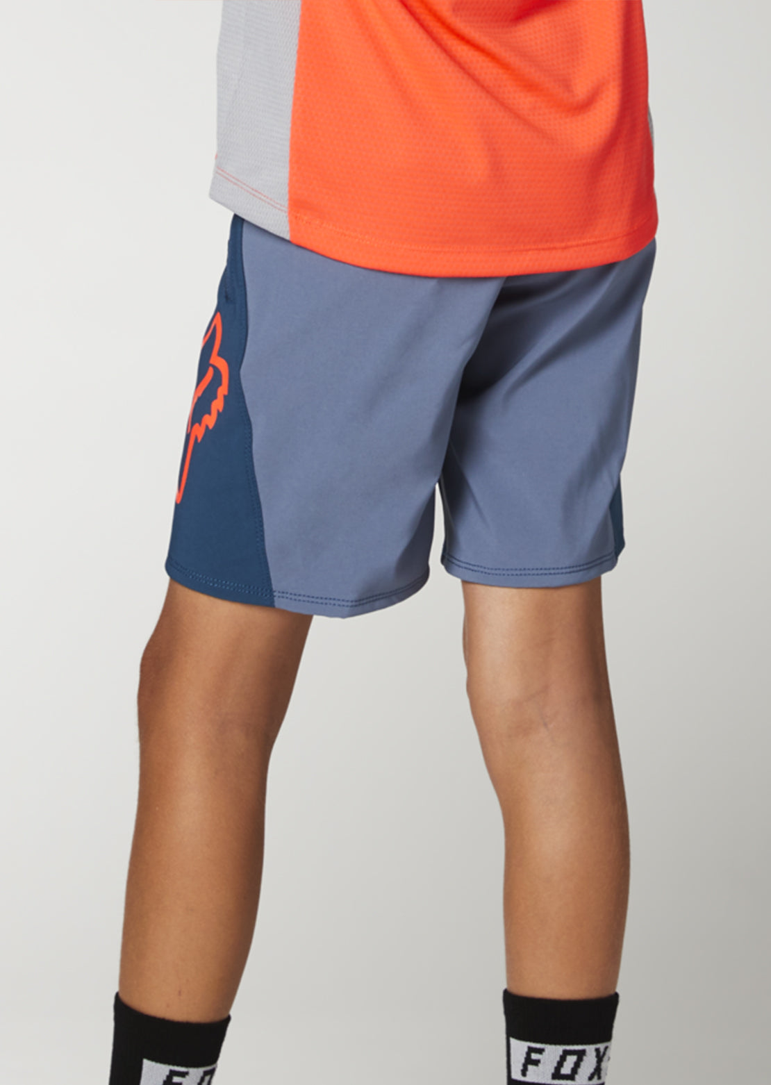 Fox Junior Defend Mountain Bike Shorts Dark Indigo