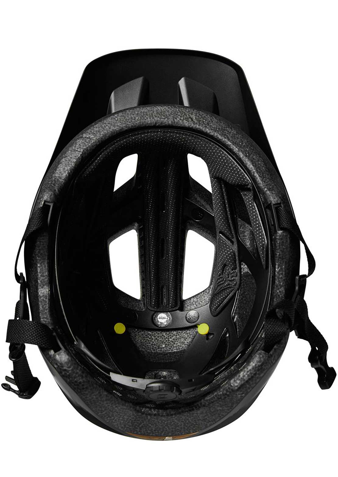 Fox Junior Mainframe Mountain Bike Helmet Black/Black