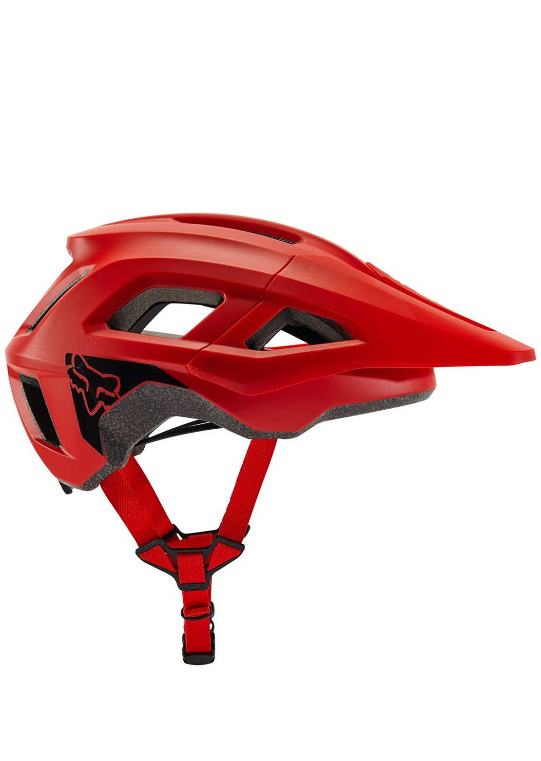 Fox Junior Mainframe Mountain Bike Helmet Fluorescent Red