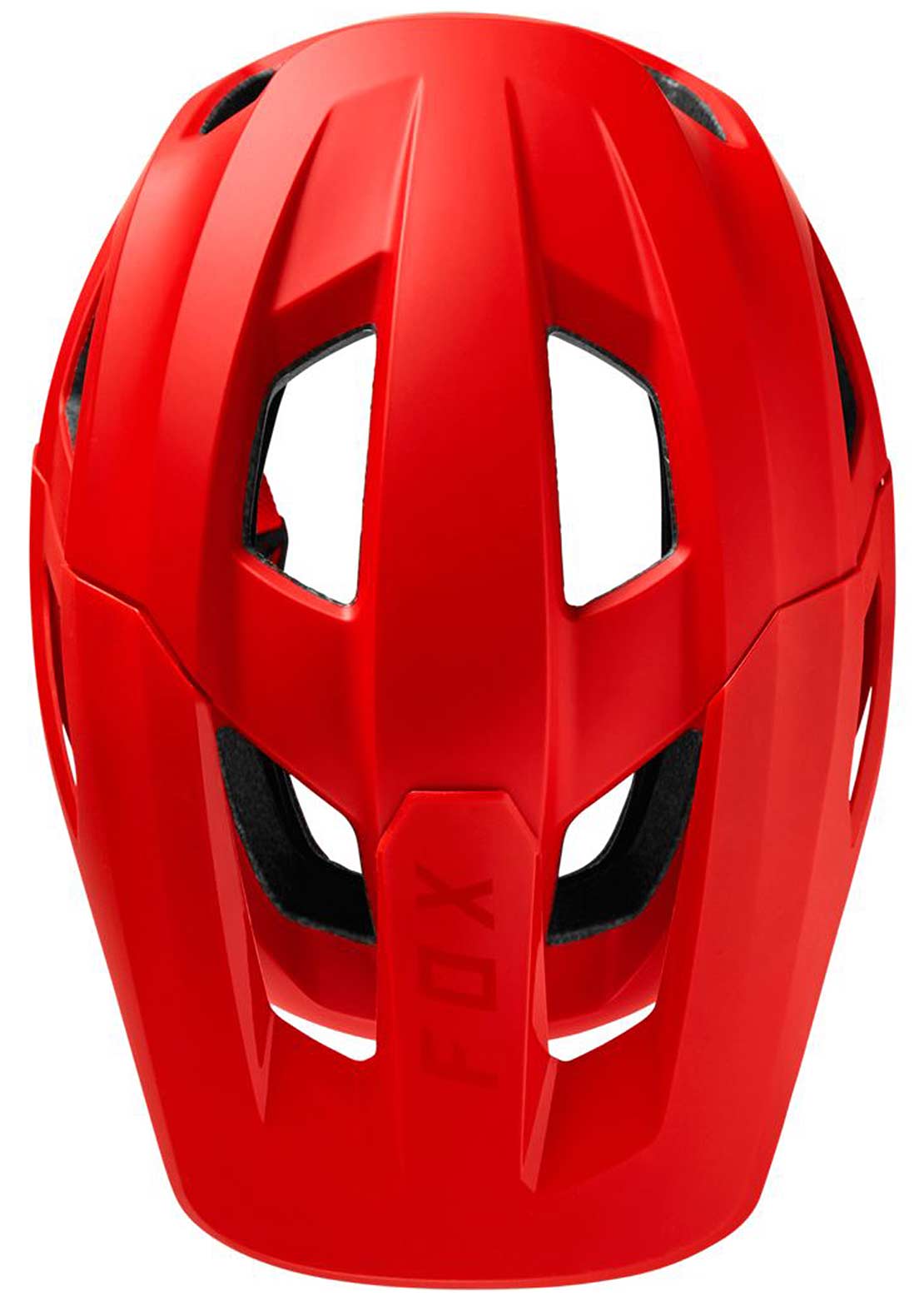Fox Junior Mainframe Mountain Bike Helmet Fluorescent Red