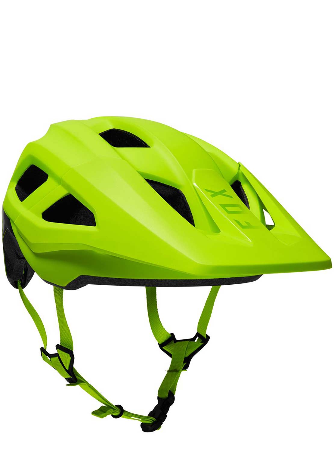 Fox Junior Mainframe Mountain Bike Helmet Fluorescent Yellow