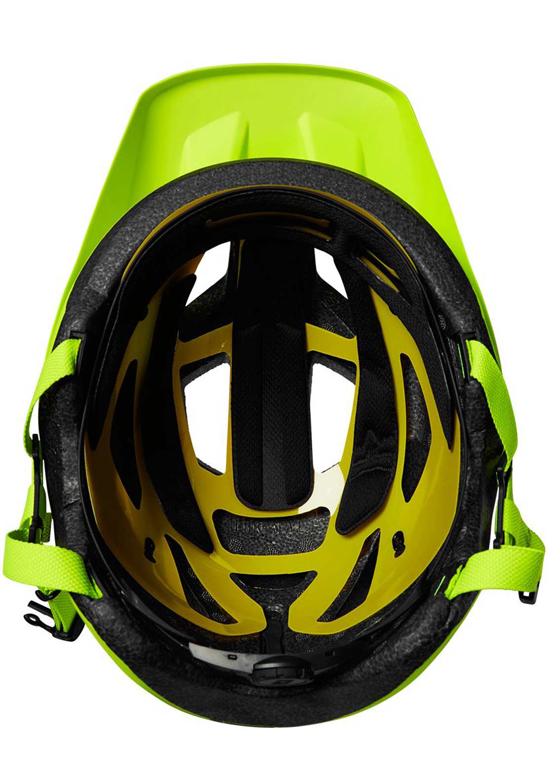 Fox Junior Mainframe Mountain Bike Helmet Fluorescent Yellow