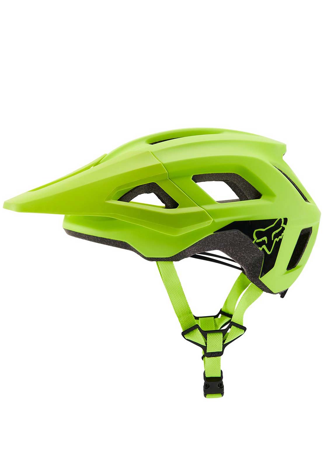 Fox Junior Mainframe Mountain Bike Helmet Fluorescent Yellow