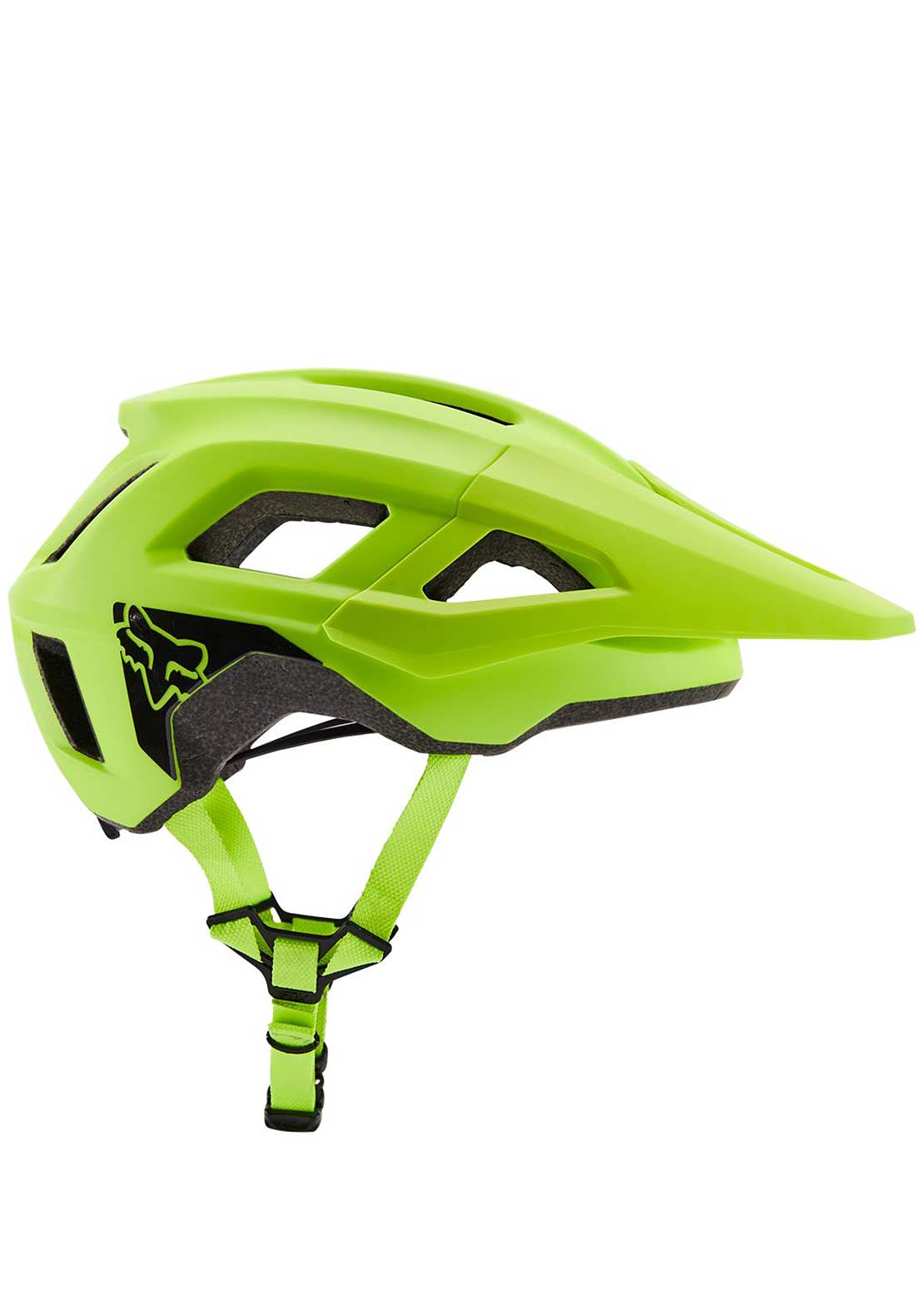 Fox Junior Mainframe Mountain Bike Helmet Fluorescent Yellow