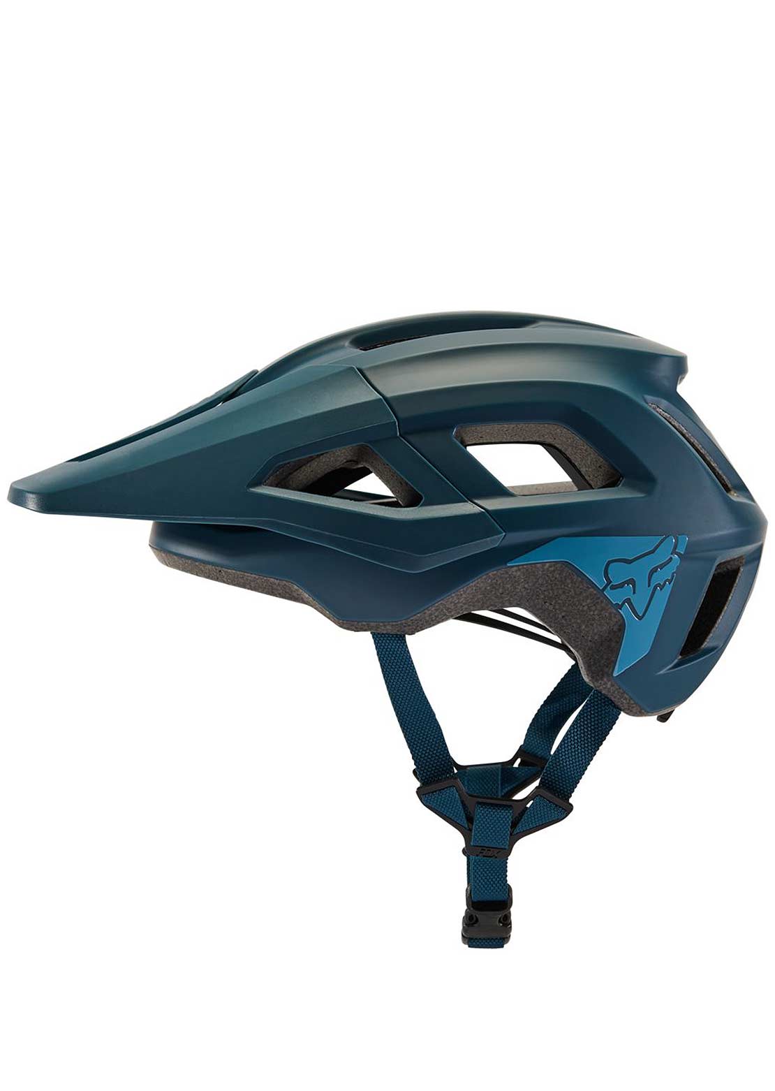 Fox Junior Mainframe Mountain Bike Helmet Slate Blue