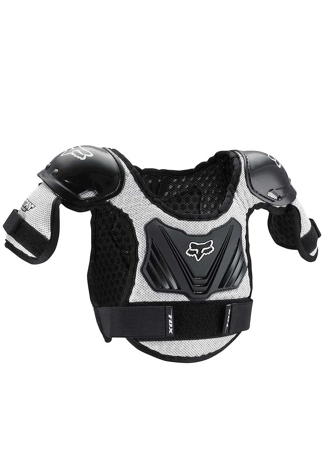 Fox Junior Peewee Titan Roost Deflector Chest Guard Black/Silver