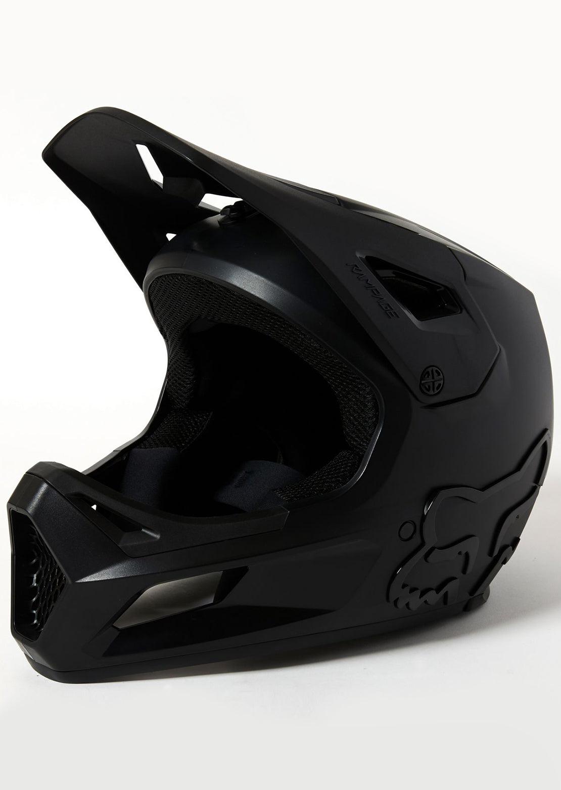 Fox Junior Rampage Mountain Bike Helmet Black