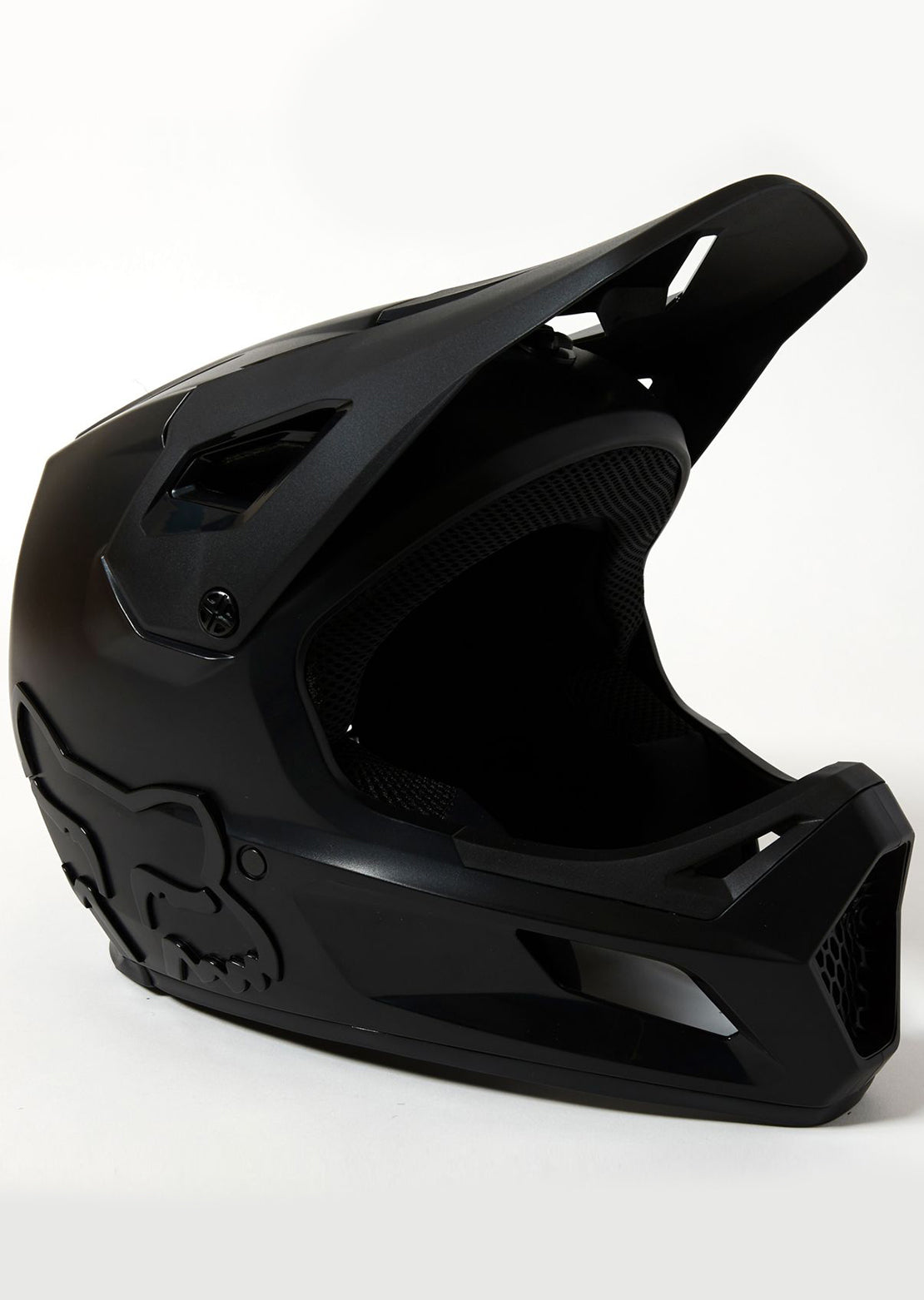 Fox Junior Rampage Mountain Bike Helmet Black