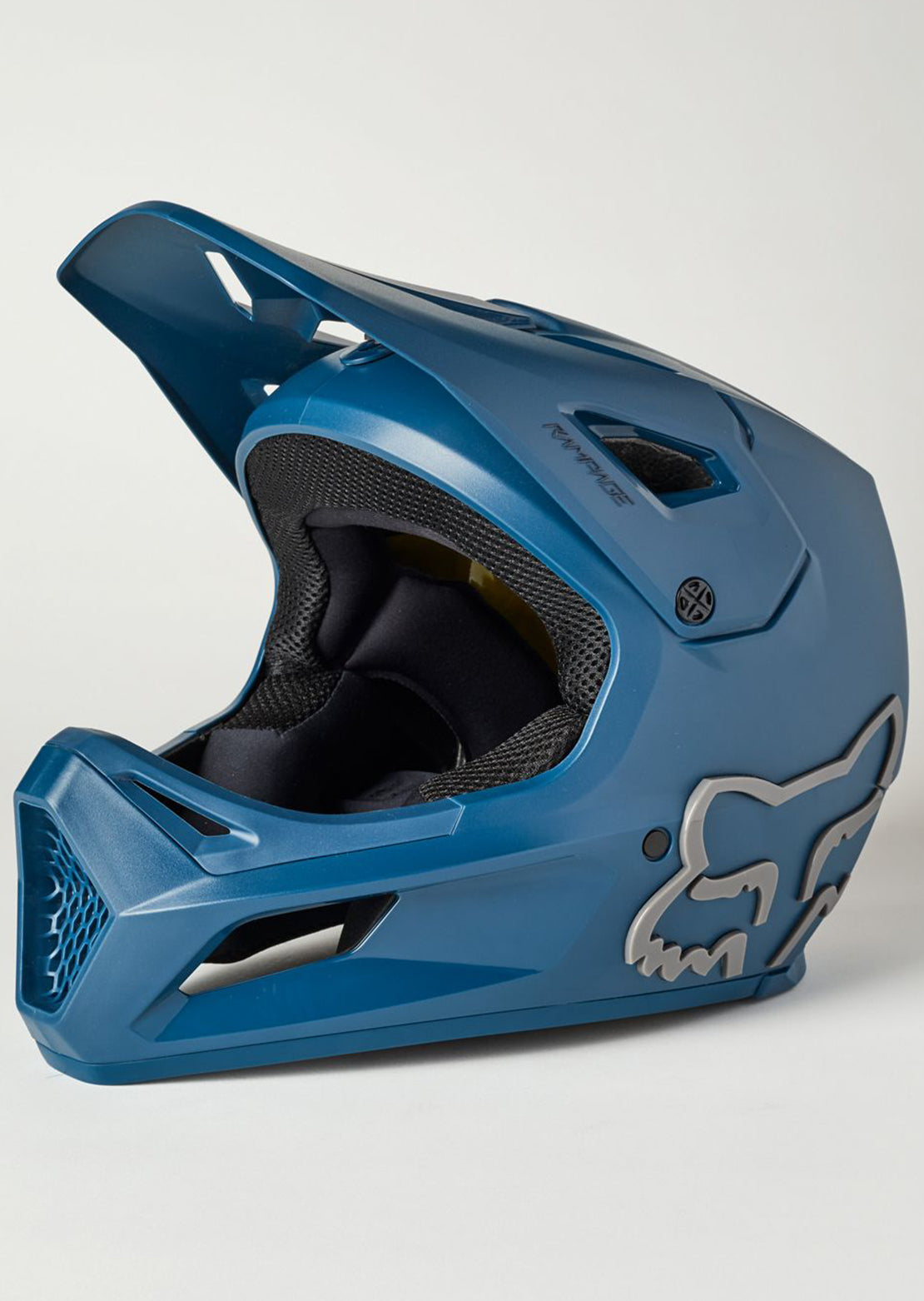Fox Junior Rampage Mountain Bike Helmet Dark Indigo