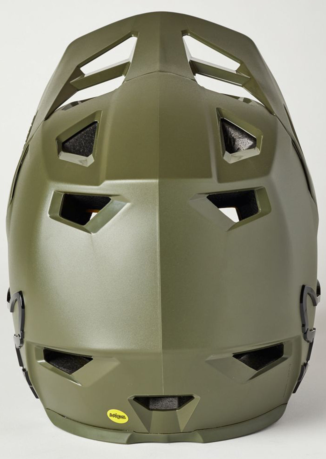 Fox Junior Rampage Mountain Bike Helmet Olive Green