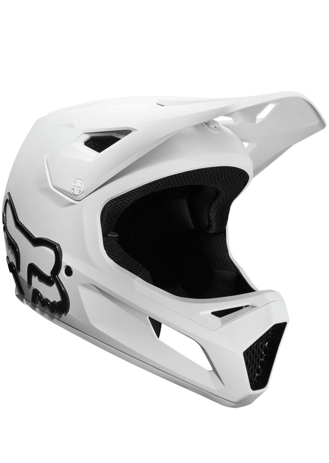 Fox Junior Rampage Mountain Bike Helmet White