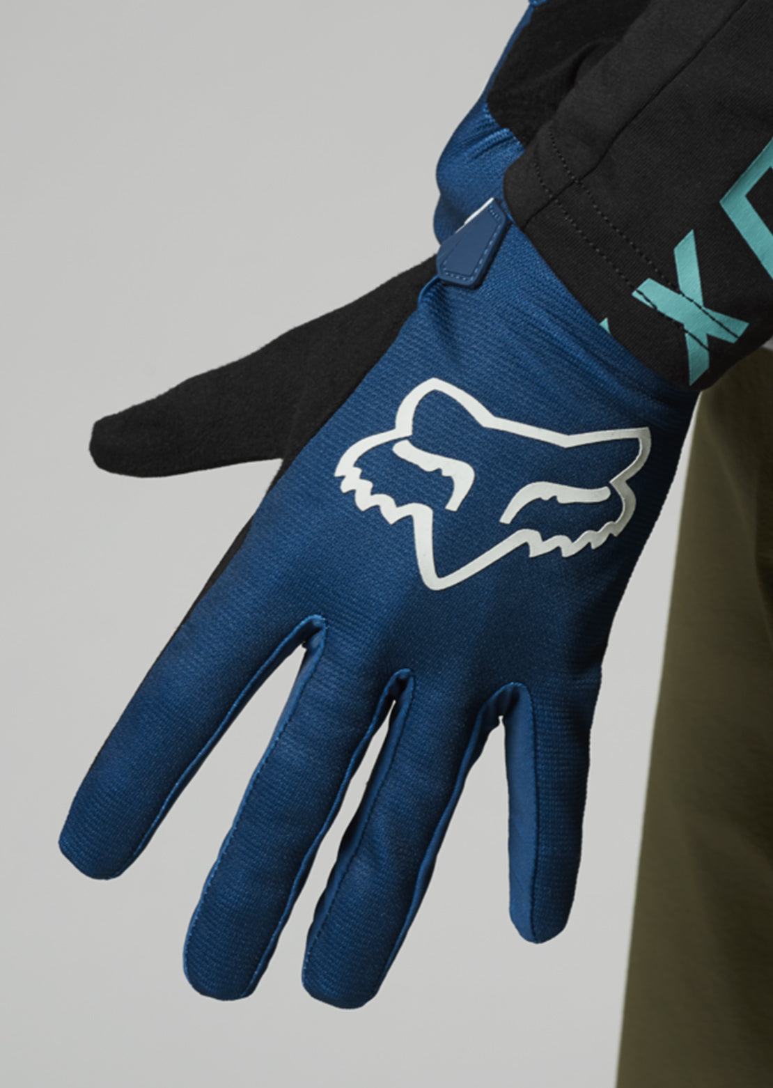 Fox Junior Ranger Mountain Bike Gloves Dark Indigo