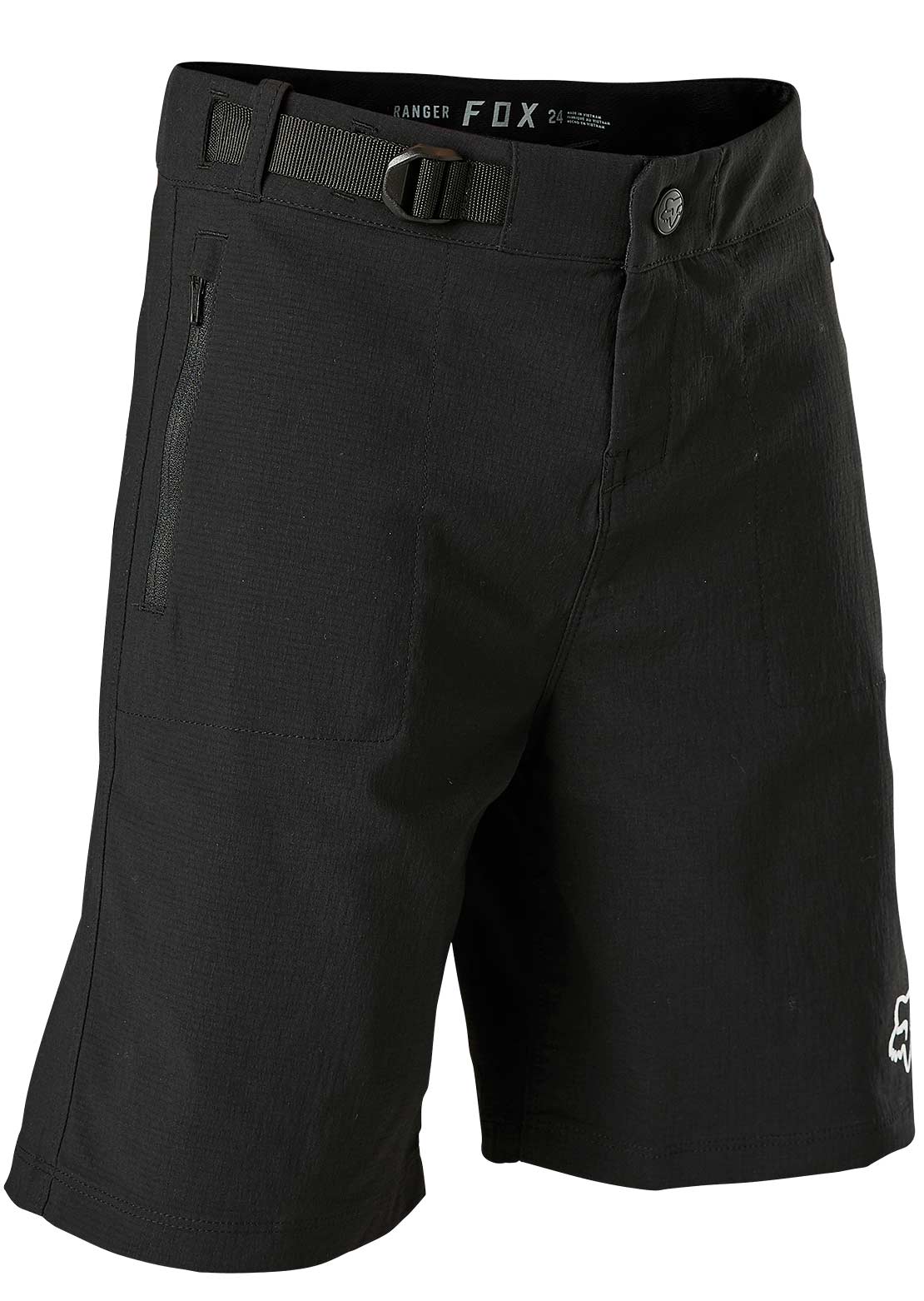 Fox Junior Ranger Mountain Bike Shorts With Liner Black