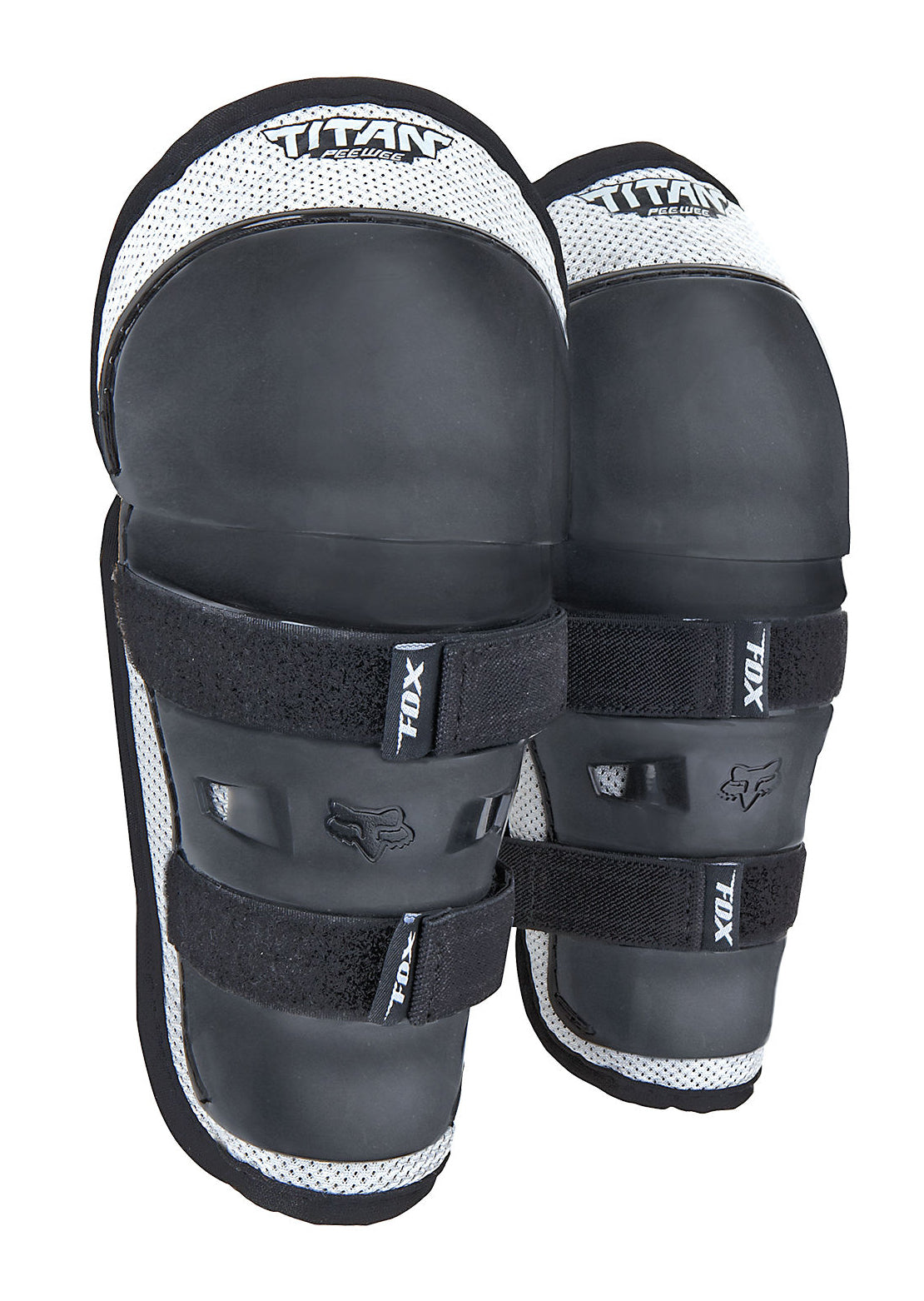 Fox Junior Toddler Peewee Titan Knee/Shin Guard Black//Silver