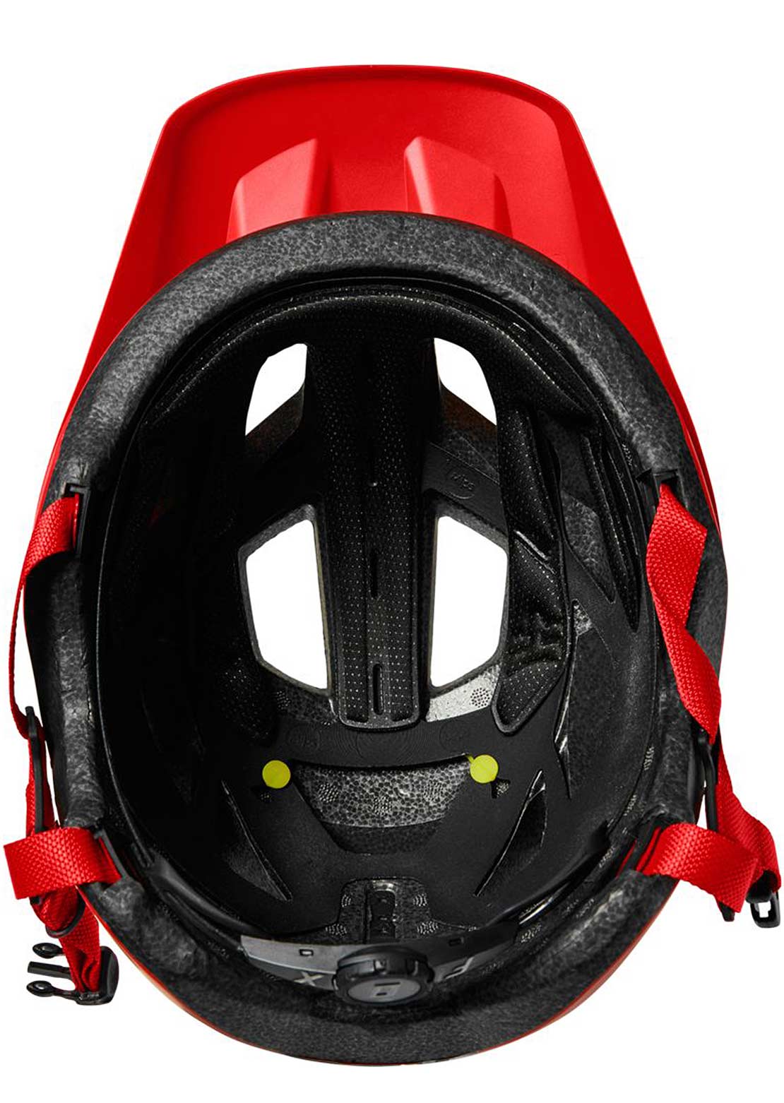 Fox Mainframe TRVRS Mountain Bike Helmet Fluorescent Red