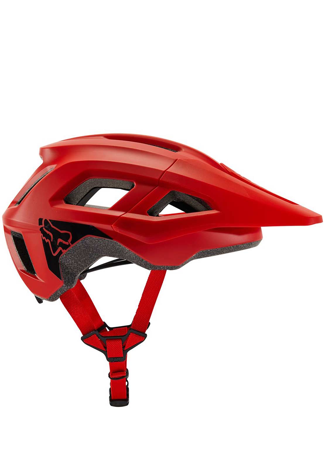 Fox Mainframe TRVRS Mountain Bike Helmet Fluorescent Red