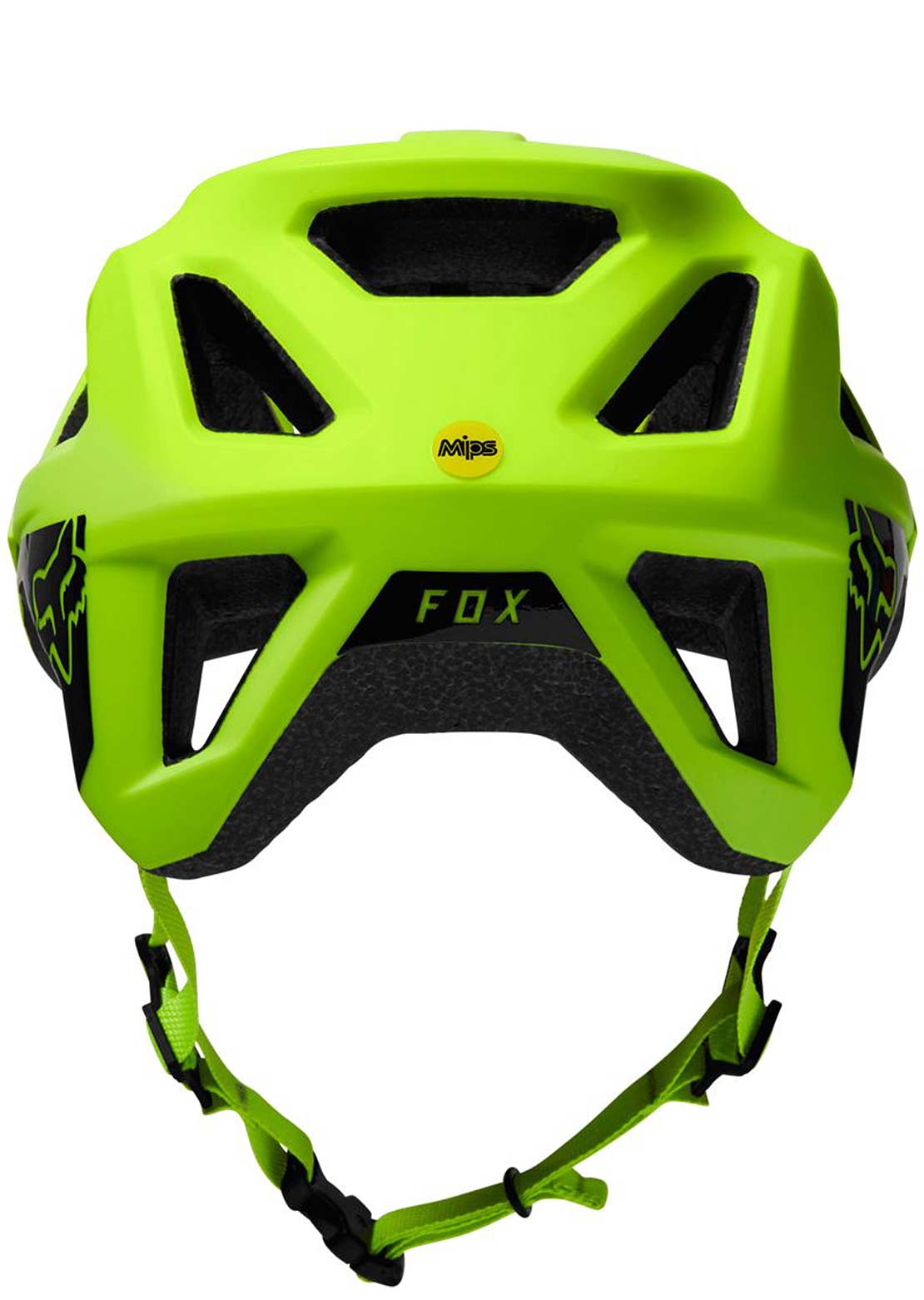 Fox Mainframe TRVRS Mountain Bike Helmet Fluorescent Yellow