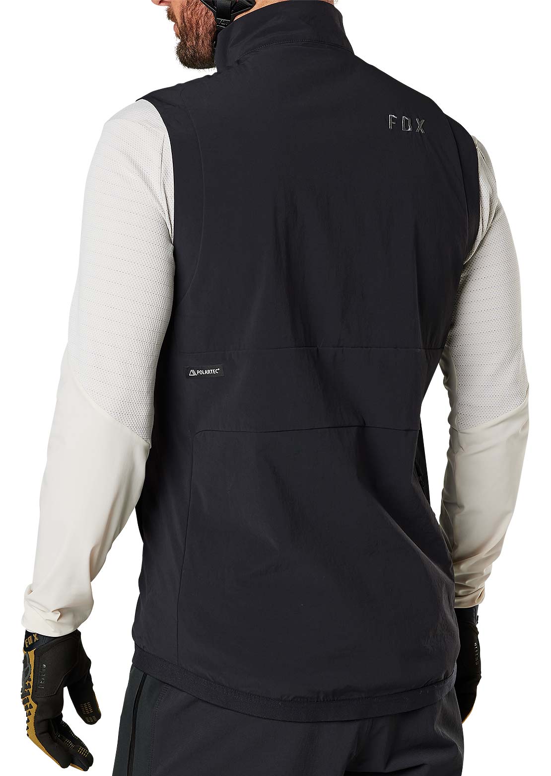 Fox Men&#39;s Defend Fire Alpha Vest Black