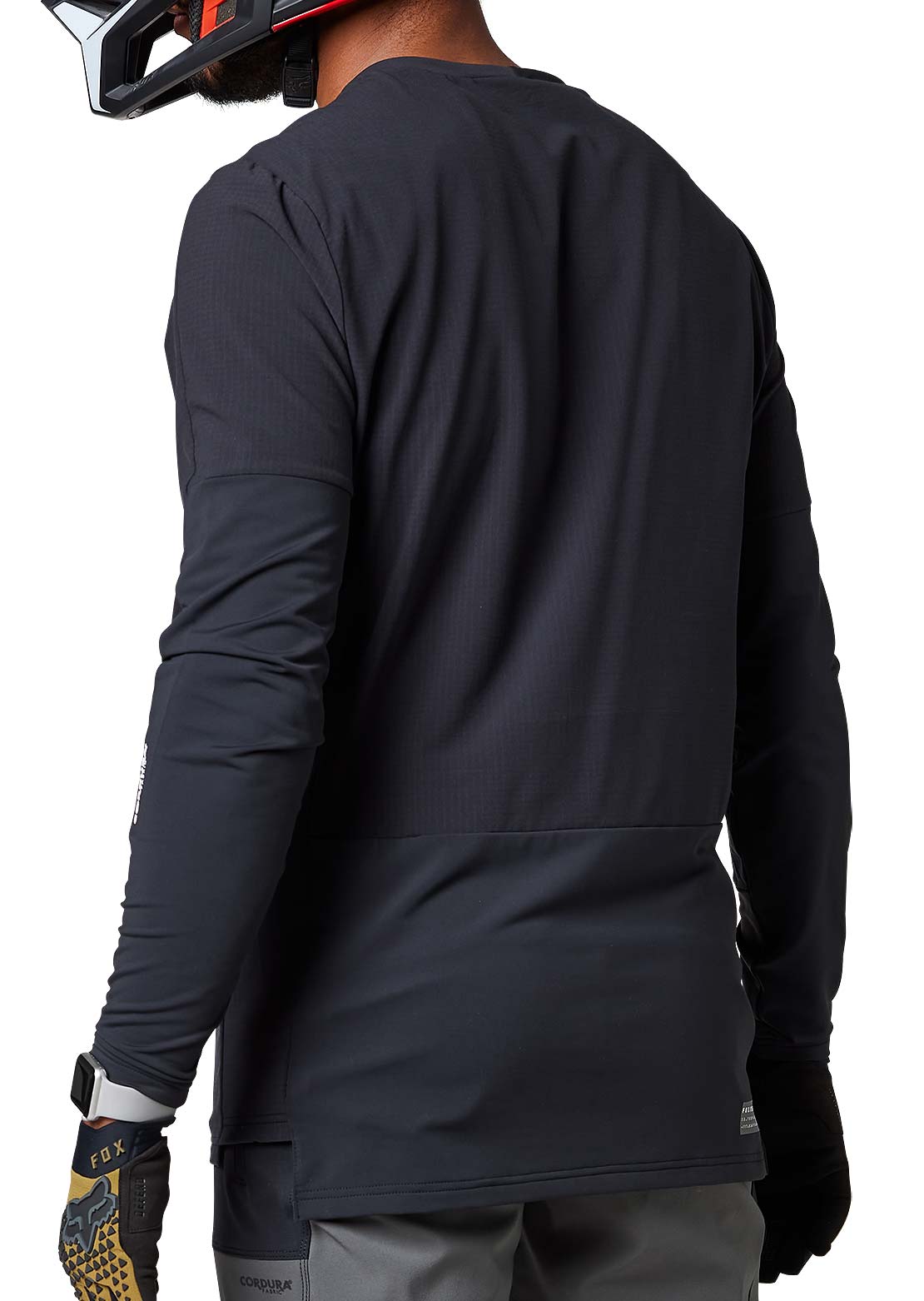 Fox Men&#39;s Defend Thermal Jersey Black