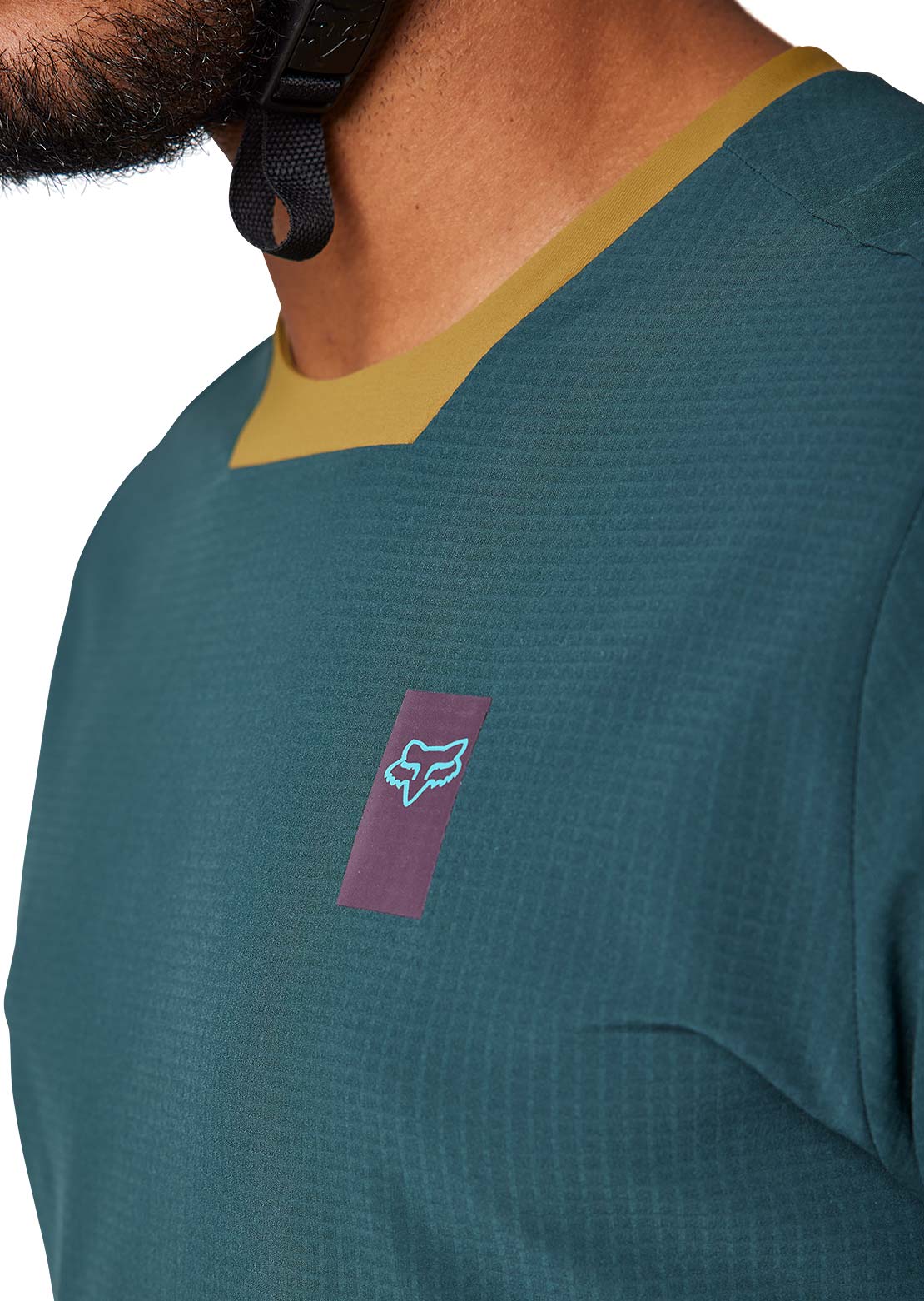 Fox Men&#39;s Defend Thermal Jersey Emerald