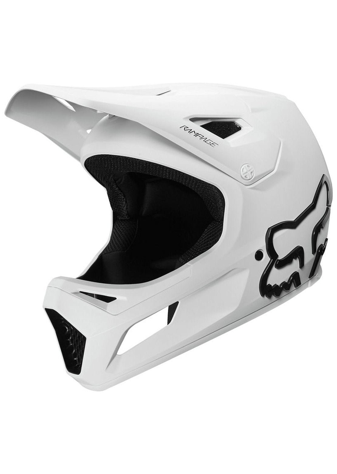 Fox Rampage Mountain Bike Helmet White
