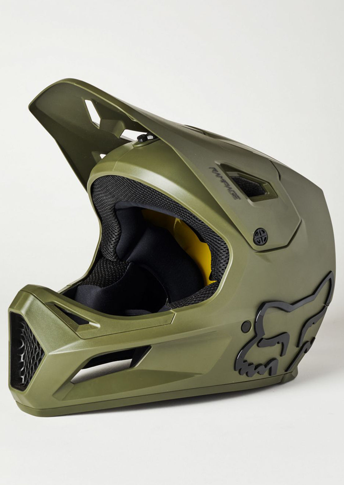 Fox Rampage Mountain Bike Helmet Olive Green