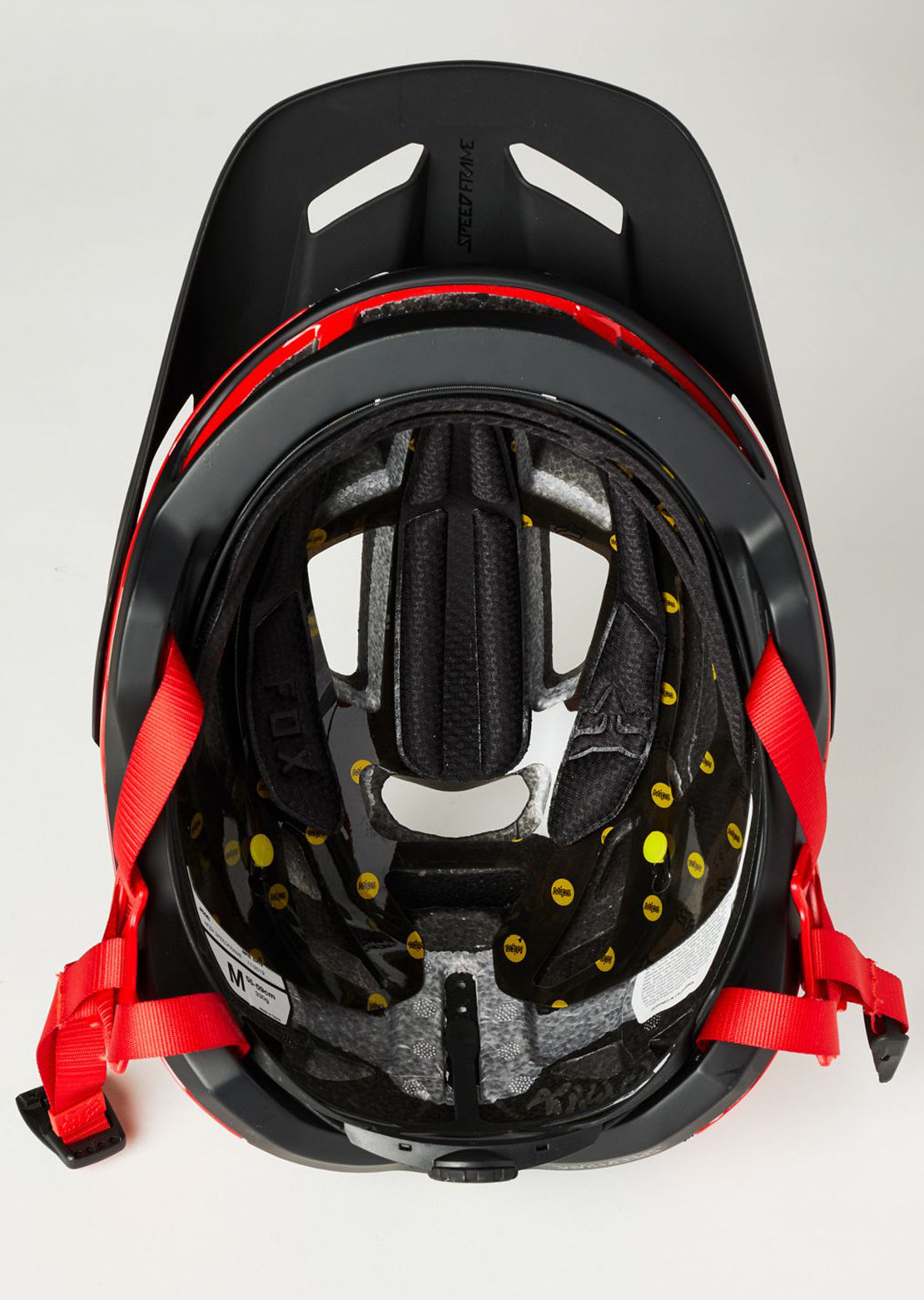 Fox Speedframe Pro Mountain Bike Helmet Black/Red