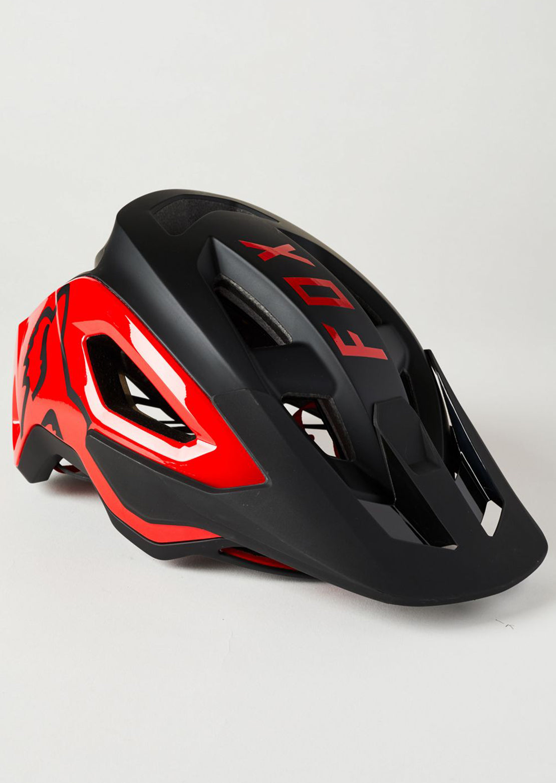 Fox Speedframe Pro Mountain Bike Helmet Black/Red