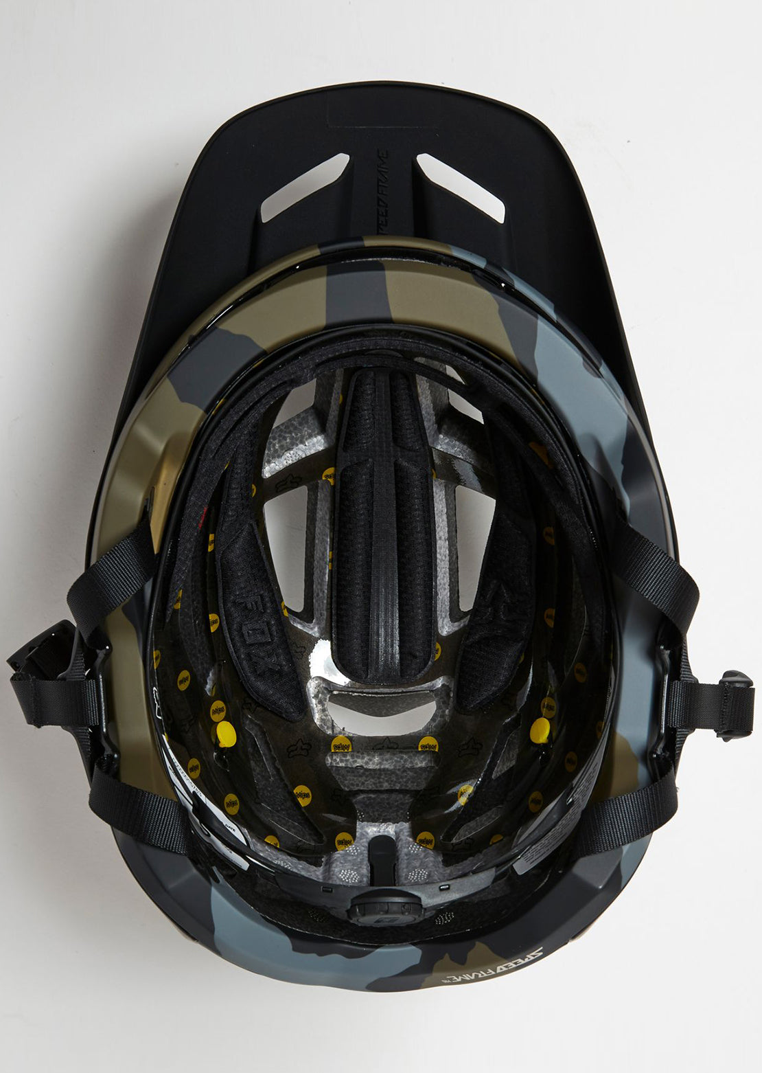 Fox Speedframe Pro Mountain Bike Helmet Green Camo