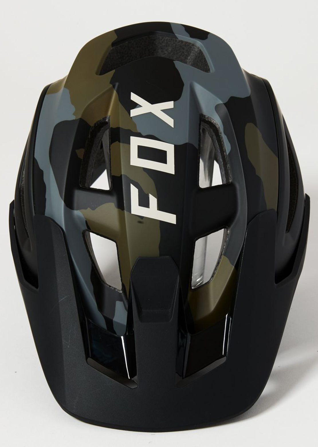 Fox Speedframe Pro Mountain Bike Helmet Green Camo