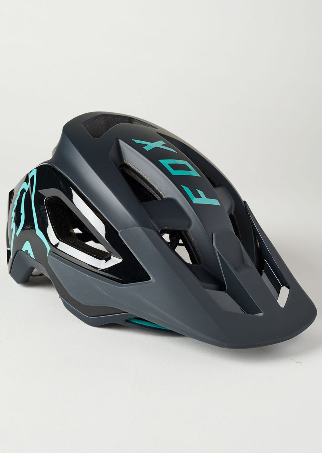 Fox Speedframe Pro Mountain Bike Helmet Teal
