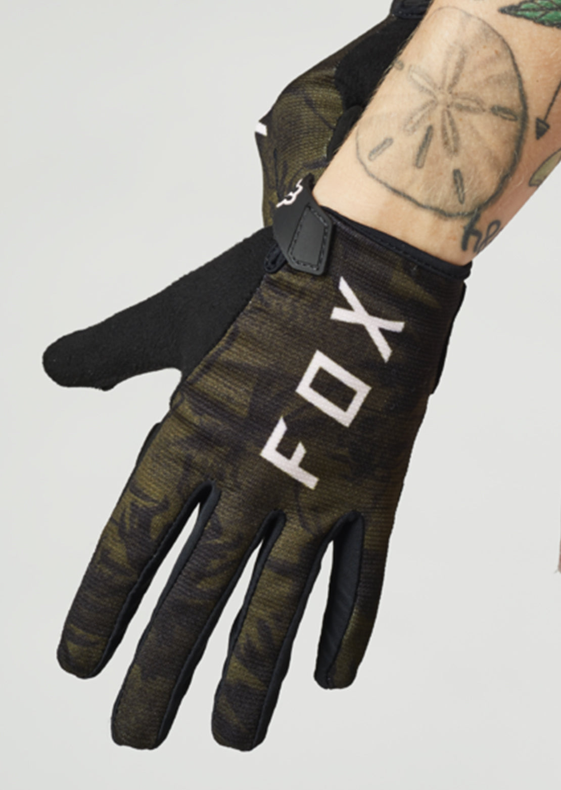 Fox Women&#39;s Ranger Gel Mountain Bike Gloves Olive Green